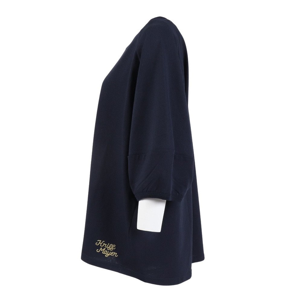 クリフメイヤー（KRIFF MAYER）（レディース）ウェットプロテクトランタンスリーブTシャツ W2547817:79:NAVY