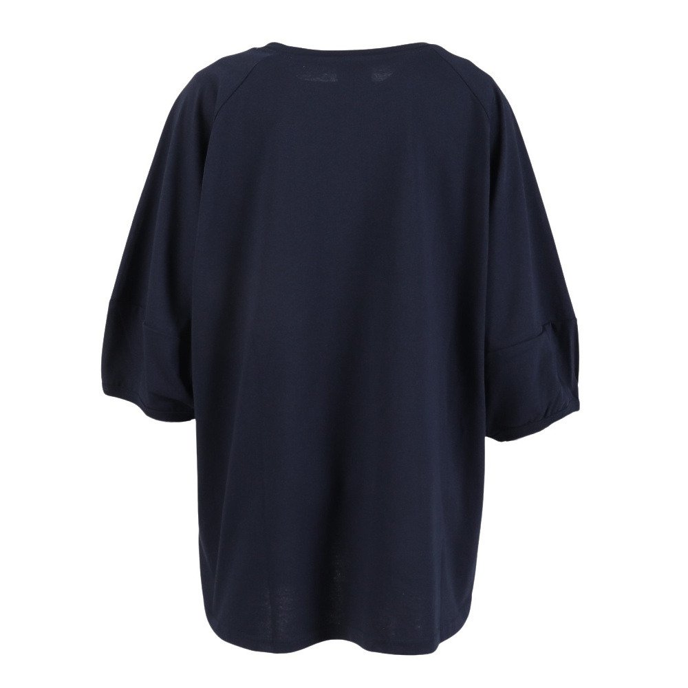 クリフメイヤー（KRIFF MAYER）（レディース）ウェットプロテクトランタンスリーブTシャツ W2547817:79:NAVY