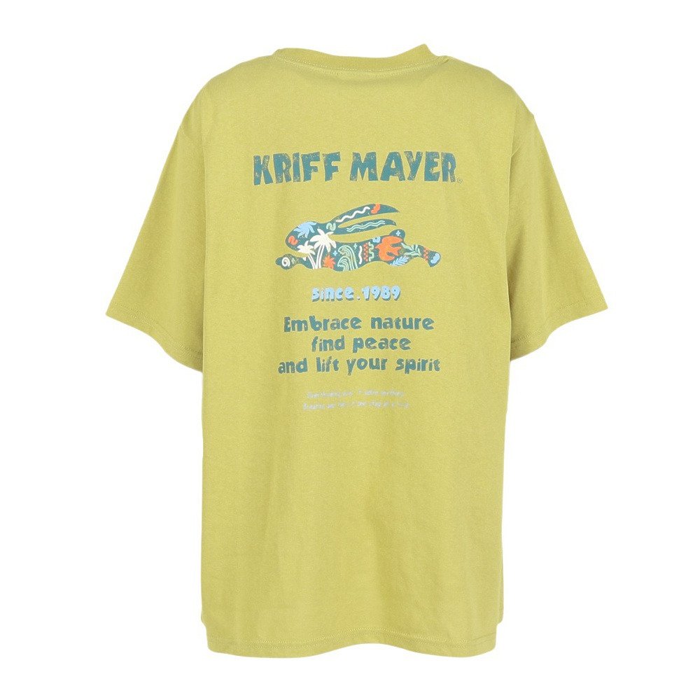 クリフメイヤー（KRIFF MAYER）（レディース）ウェットプロテクトゆるTシャツ ラビット W2547819:56:MUSTARD