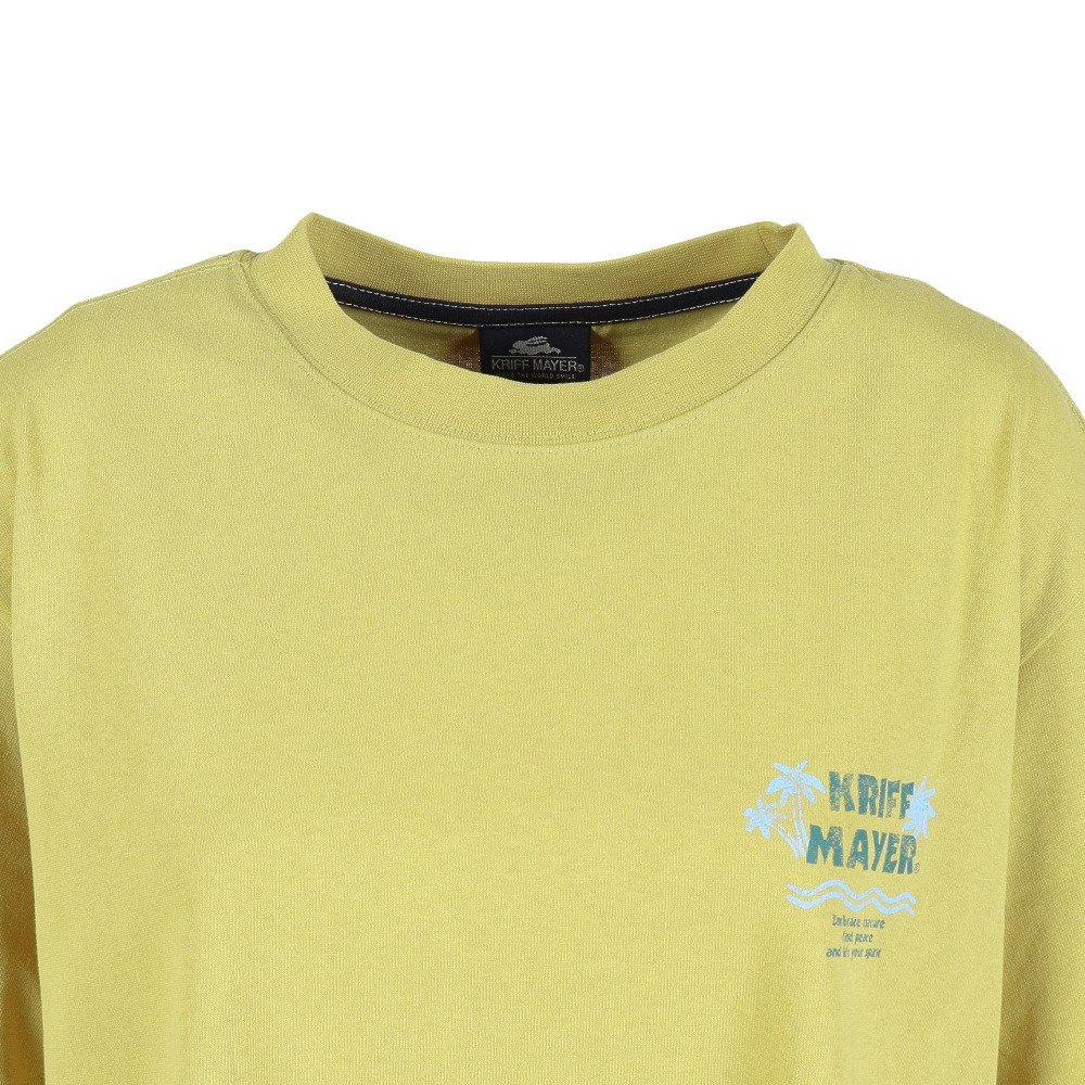 クリフメイヤー（KRIFF MAYER）（レディース）ウェットプロテクトゆるTシャツ ラビット W2547819:56:MUSTARD