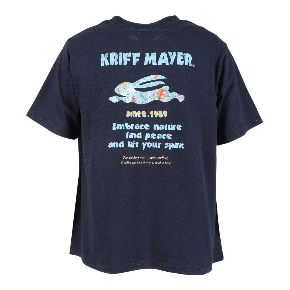 クリフメイヤー（KRIFF MAYER）（レディース）ウェットプロテクト ゆるTシャツ W2547819:79:NAVY