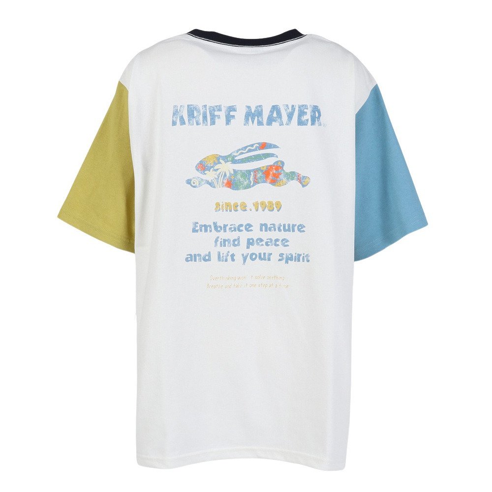 クリフメイヤー（KRIFF MAYER）（レディース）ウェットプロテクトゆるTシャツ ラビット W2547819:90:MULTI-COL