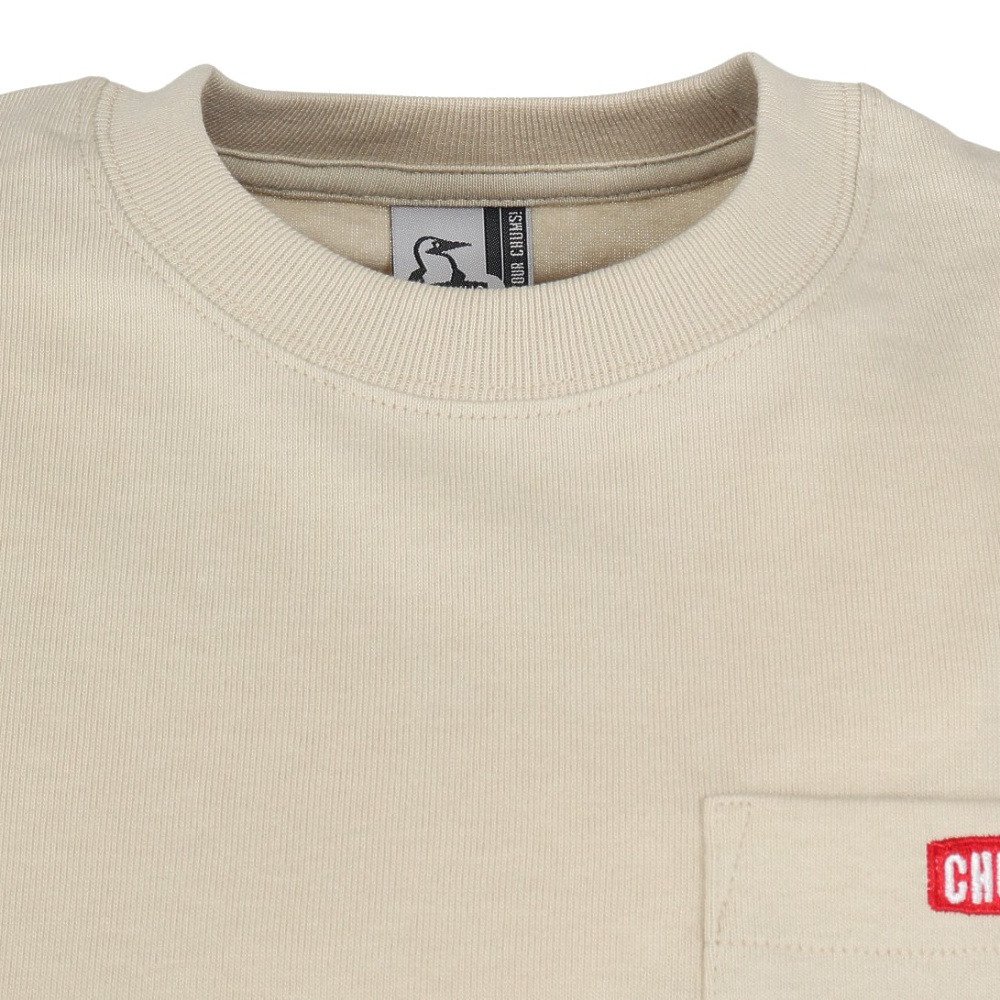 チャムス（CHUMS）（レディース）LB ロゴ ポケット Glow 半袖Tシャツ CH11-2829-G057