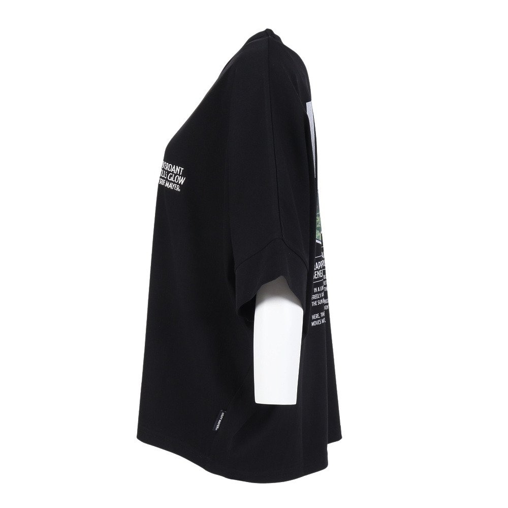 クリフメイヤー（KRIFF MAYER）（レディース）夏季GO! 半袖Tシャツ 山 W2555114:19:BLACK