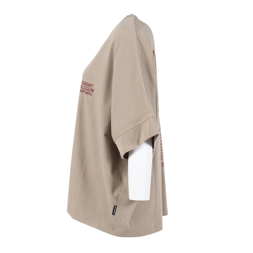 クリフメイヤー（KRIFF MAYER）（レディース）夏季GO! 半袖Tシャツ 山 W2555114:20:BEIGE