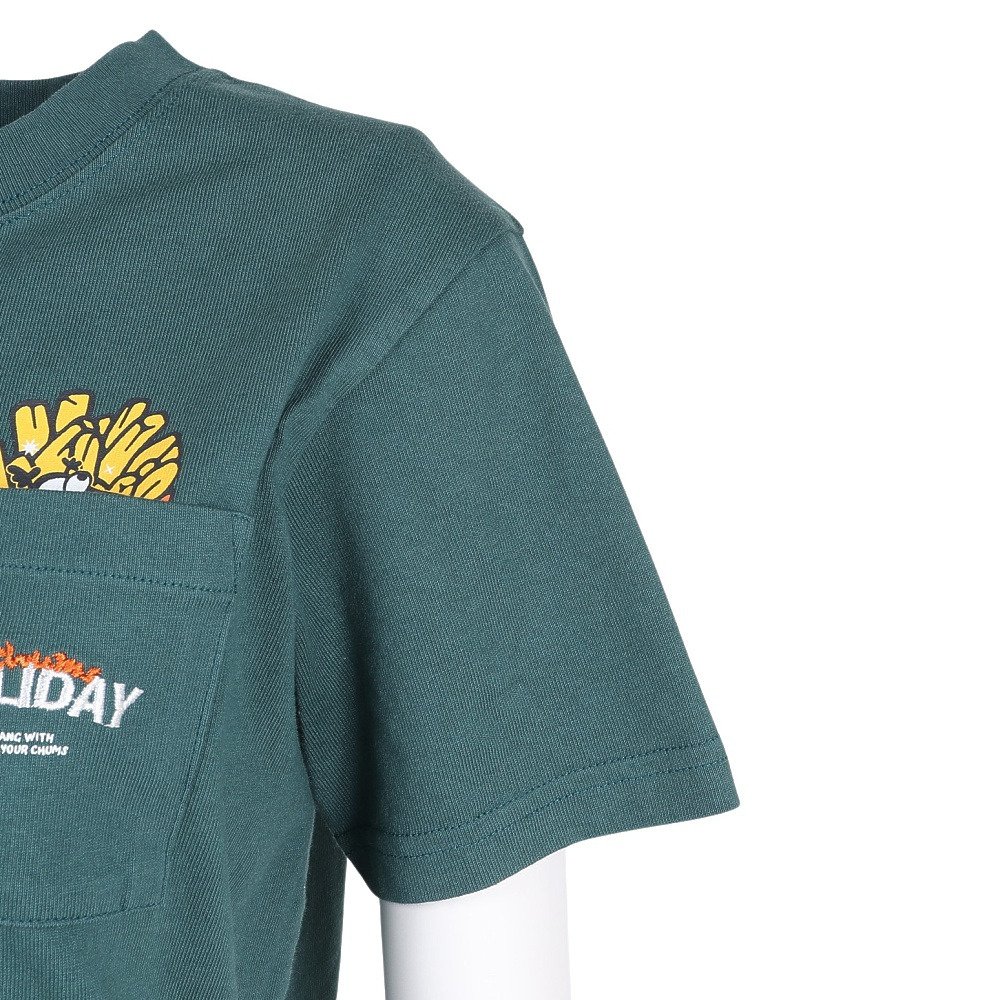 チャムス（CHUMS）（レディース）半袖 アンチバグ ファストフード ポケットTシャツ CH11-2715-T035