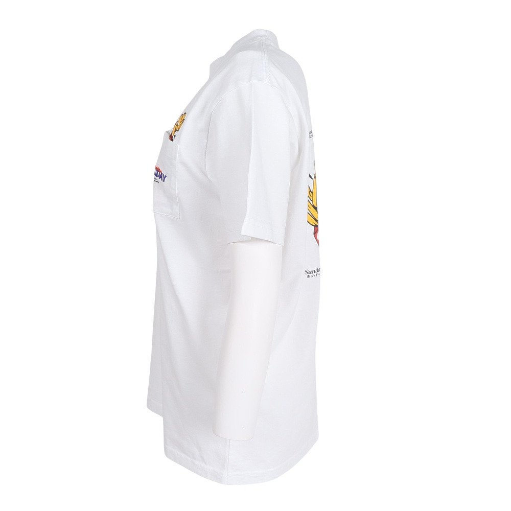 チャムス（CHUMS）（レディース）半袖 アンチバグ ファストフード ポケットTシャツ CH11-2715-W001