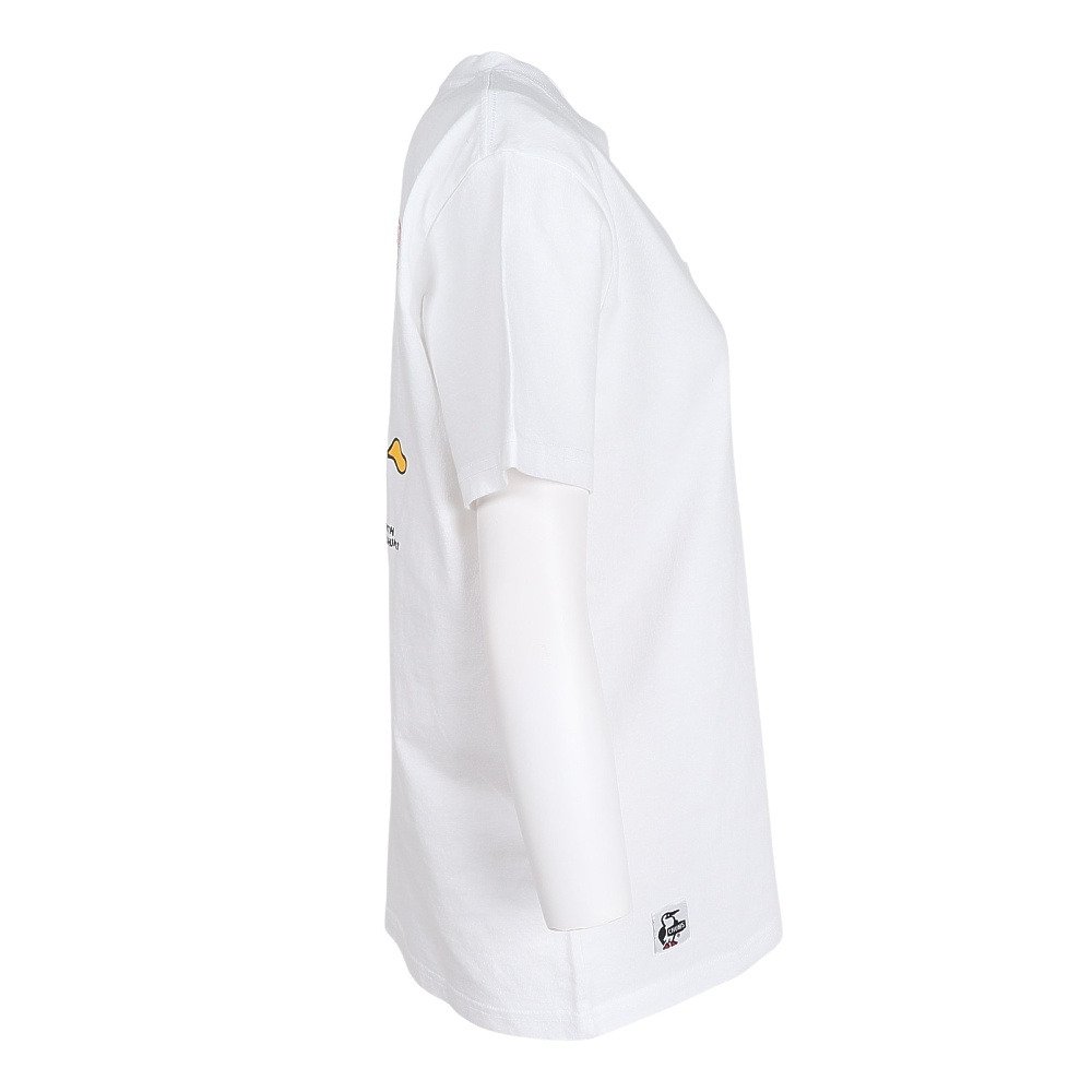 チャムス（CHUMS）（レディース）半袖 アンチバグ ファストフード ポケットTシャツ CH11-2715-W001