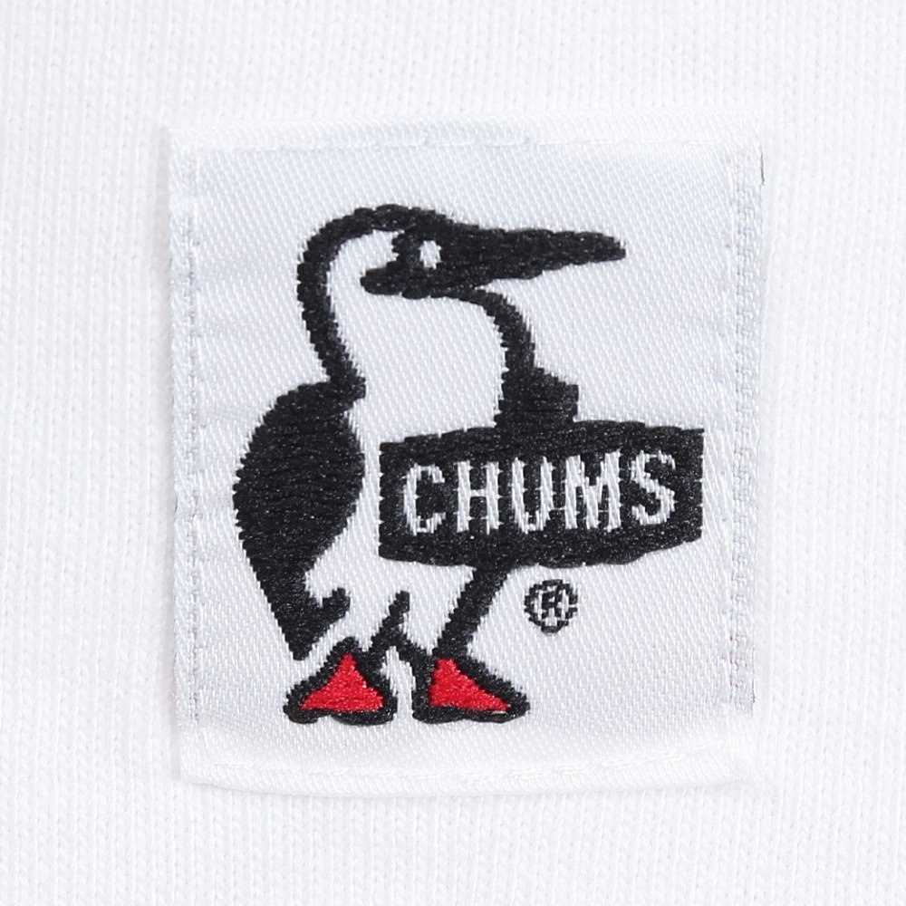 チャムス（CHUMS）（レディース）半袖 アンチバグ ファストフード ポケットTシャツ CH11-2715-W001