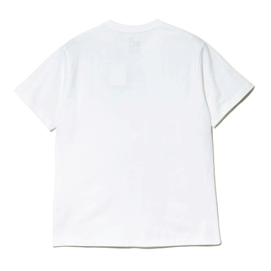 ゴースローキャラバン（GOSLOWCARAVAN）（レディース）USA COTTON コンガクマ 半袖Tシャツ 361909 WHT