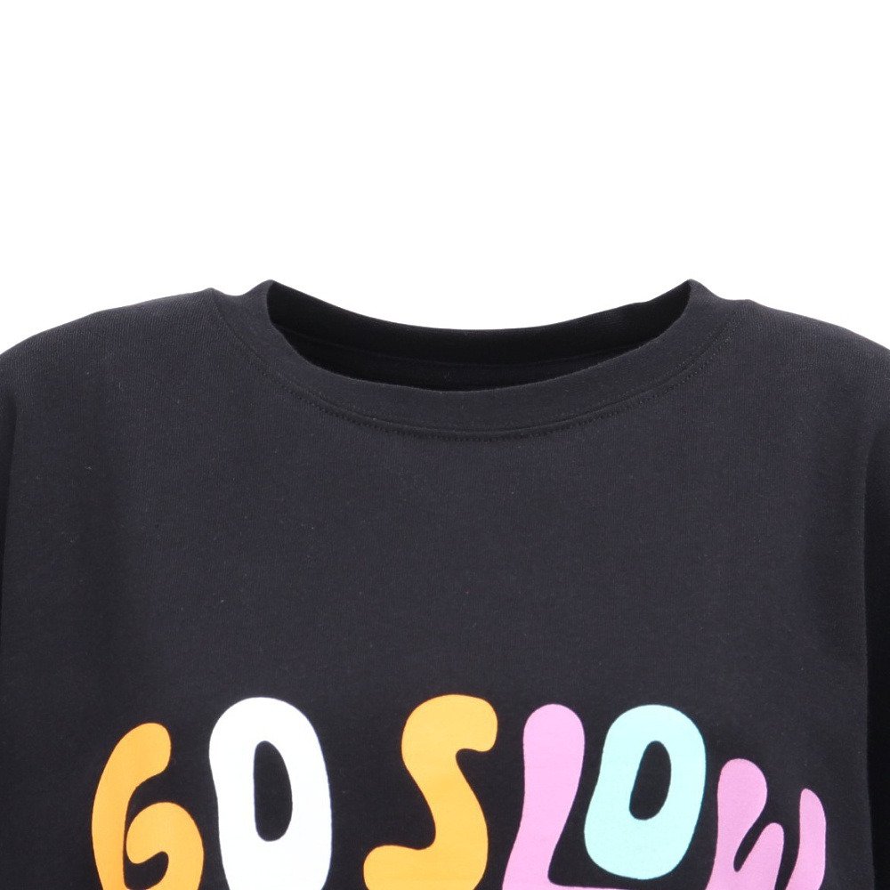 ゴースローキャラバン（GOSLOWCARAVAN）（レディース）USAコットン ビッグ半袖Tシャツ 361931 BLK