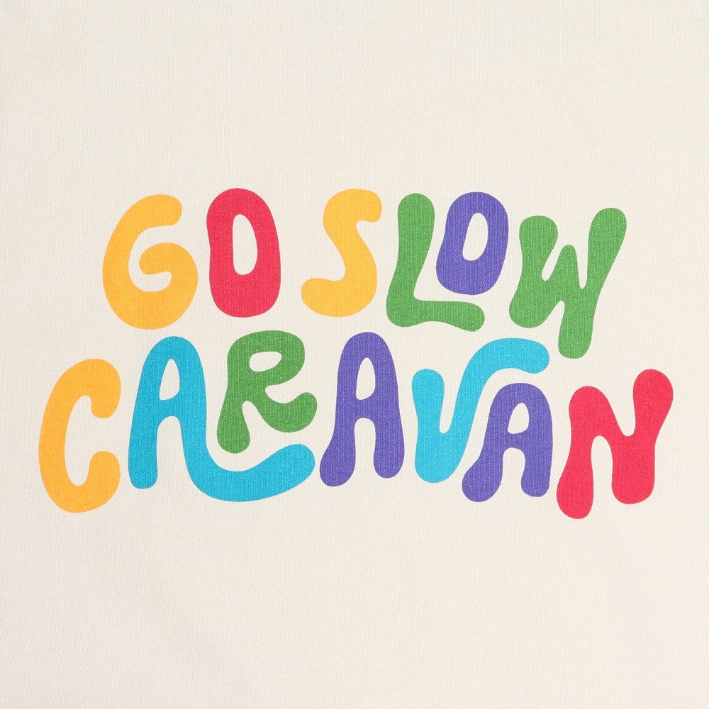 ゴースローキャラバン（GOSLOWCARAVAN）（レディース）USAコットン ビッグ半袖Tシャツ 361931 IVY