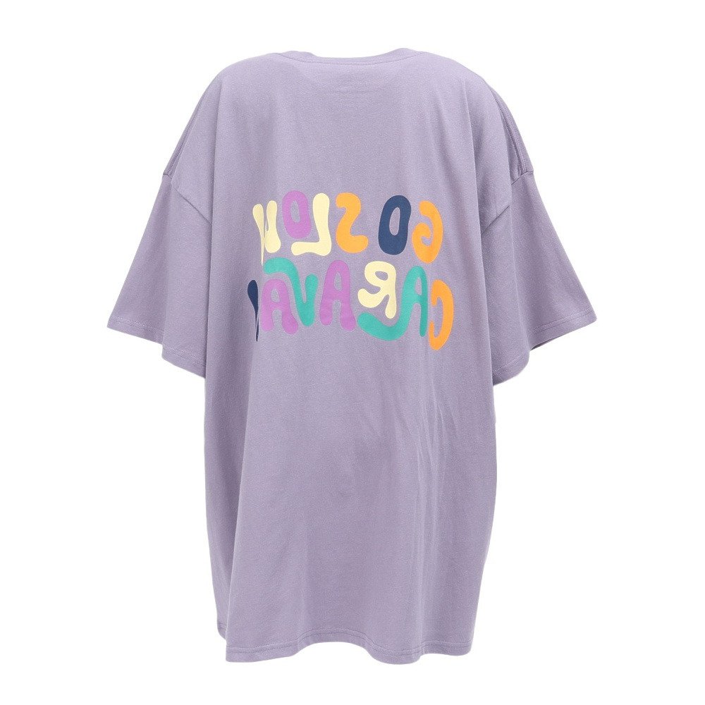 ゴースローキャラバン（GOSLOWCARAVAN）（レディース）USAコットン ビック半袖Tシャツ 361931 LVD