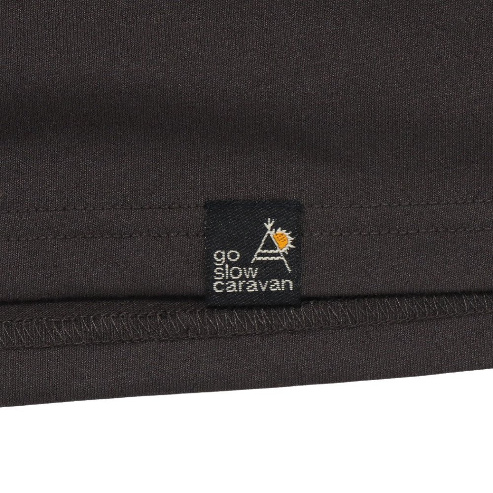 ゴースローキャラバン（GOSLOWCARAVAN）（レディース）Drymix 海猫 半袖Tシャツ 365601 BLK