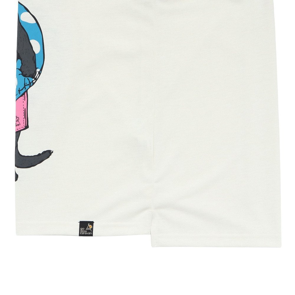 ゴースローキャラバン（GOSLOWCARAVAN）（レディース）Drymix 海猫 半袖Tシャツ 365601 IVY