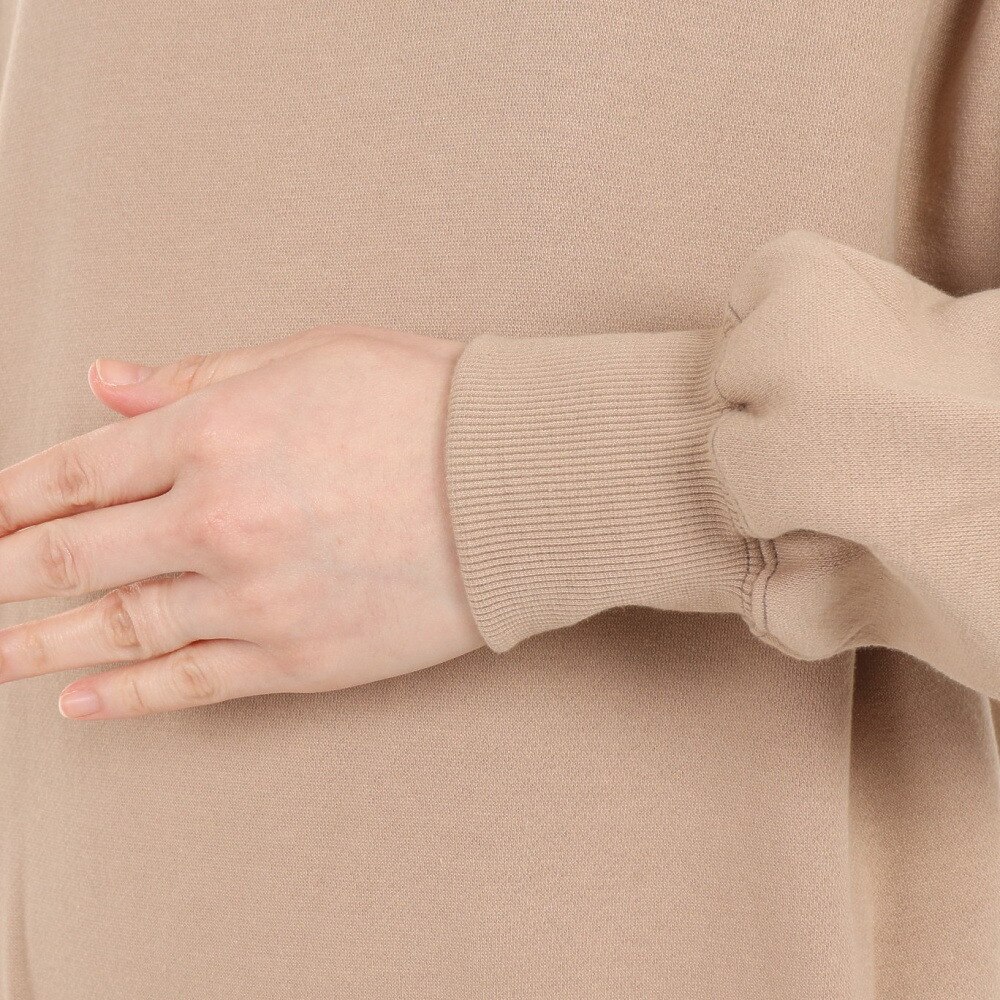 クリフメイヤー（KRIFF MAYER）（レディース）スウェット 速乾裏起毛ボートネック 2227209L-20:BEIGE