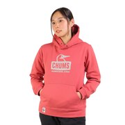 (レディース)スウェット パーカー ブービーフェイス プルオーバーパーカー CH10-1419-R110 ピンク