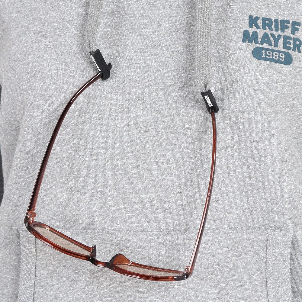 クリフメイヤー（KRIFF MAYER）（レディース）キャンプラビット裏起毛ゆるパーカー 2327809L-15 GRAY