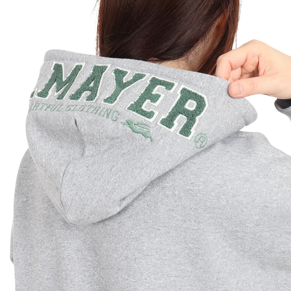 クリフメイヤー（KRIFF MAYER）（レディース）裏起毛パーカー 2327810L-15 GRAY