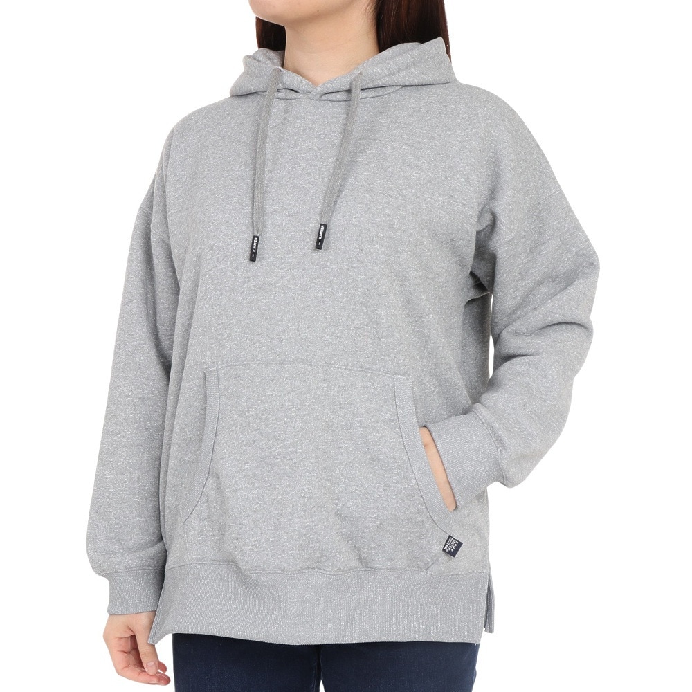 クリフメイヤー（KRIFF MAYER）（レディース）裏起毛パーカー 2327810L-15 GRAY