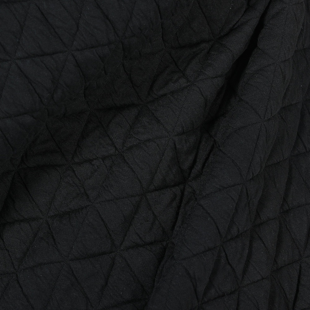 クリフメイヤー（KRIFF MAYER）（レディース）パーカー ロング丈 キルト スウェット チュニックパーカー 2327814L-19:BLACK ブラック 体型カバー