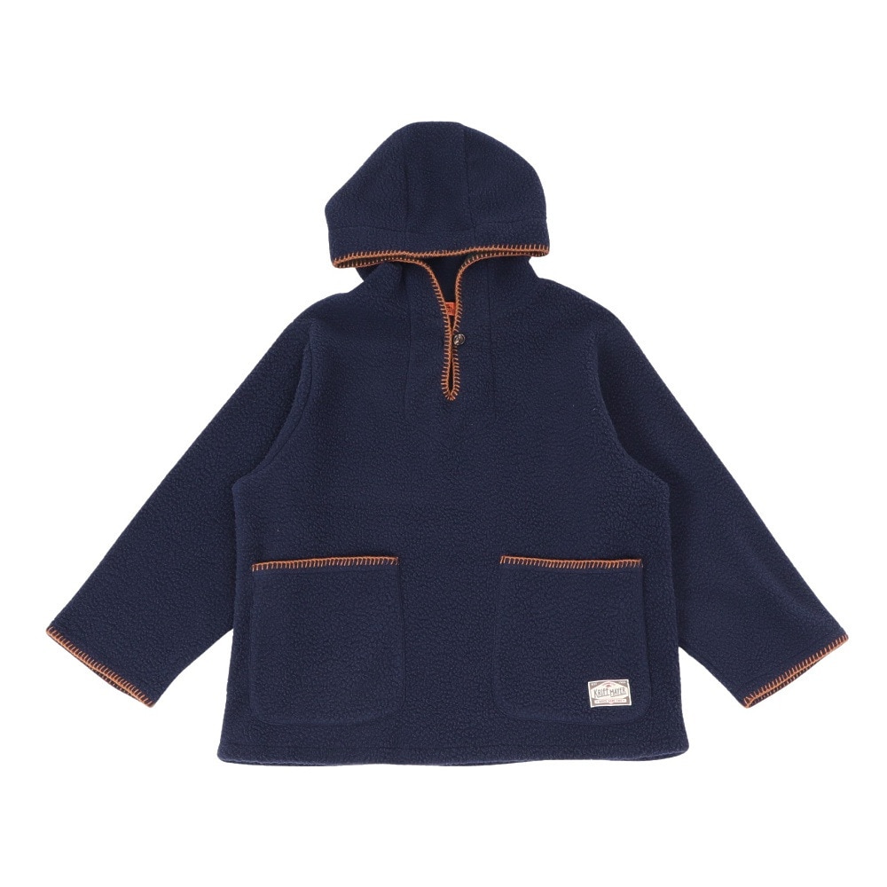 クリフメイヤー(KRIFF MAYER)フリースメキシカンパーカー W2525120:79:NAVY(Lady’s) クリフメイヤー（KRIFF MAYER）（レディース）フリースメキシカン