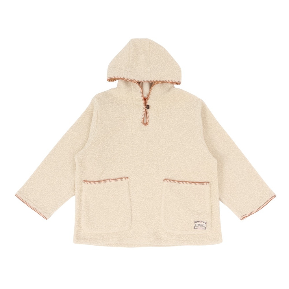 クリフメイヤー(KRIFF MAYER)フリースメキシカンパーカー W2525120:9:NATURAL(Lady’s) クリフメイヤー（KRIFF MAYER）（レディース）フリースメキシカン