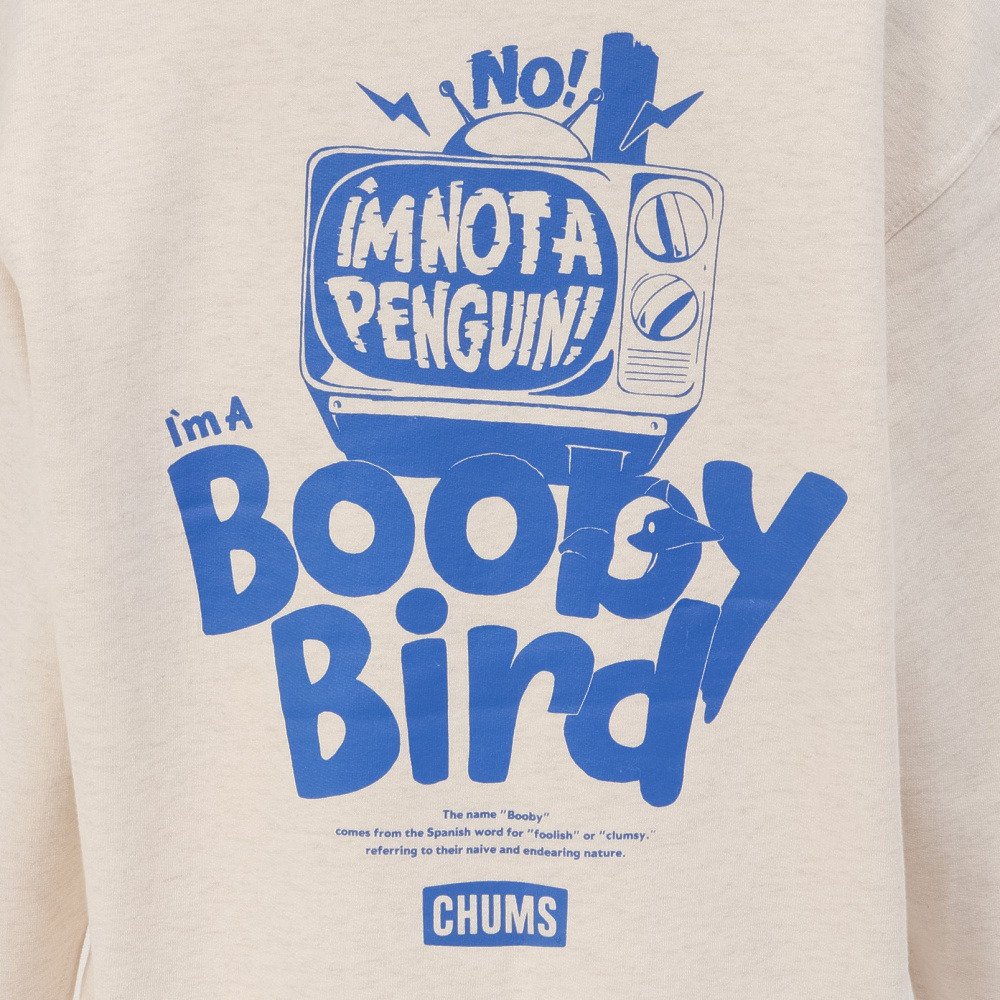 チャムス（CHUMS）（レディース）アイムノットアペンギンプルオーバーパーカー CH10-1528-W003