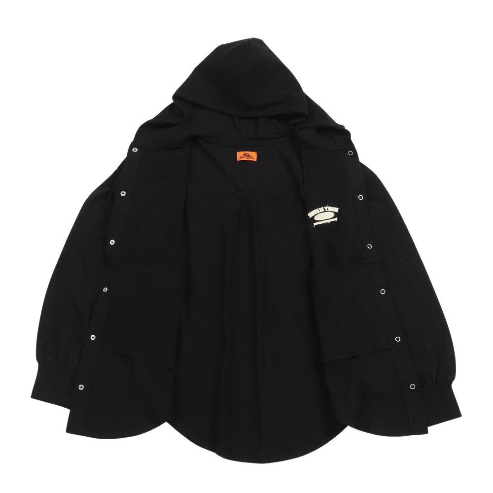 クリフメイヤー（KRIFF MAYER）（レディース）UVカットさらボタンパーカー W2537817:19:BLACK