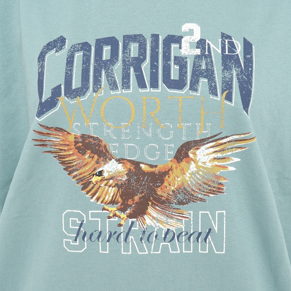 クリフメイヤー（KRIFF MAYER）（レディース）長袖Tシャツ ロンT アメカジビッグタフループTシャツ 2237812L-60:SAGE-GREEN グリーン 綿100