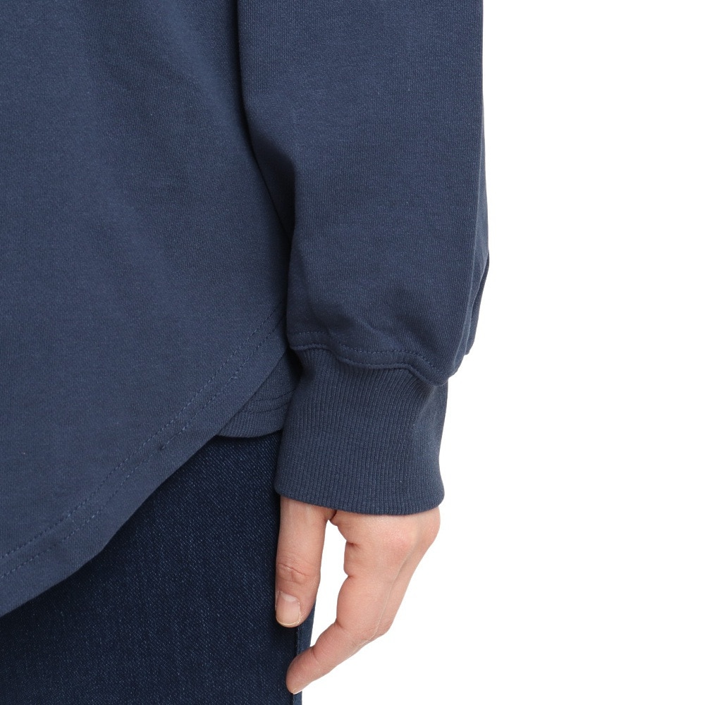 クリフメイヤー（KRIFF MAYER）（レディース）長袖Tシャツ ロンT アメカジビッグタフループTシャツ 2237812L-79:NAVY ネイビー 綿100