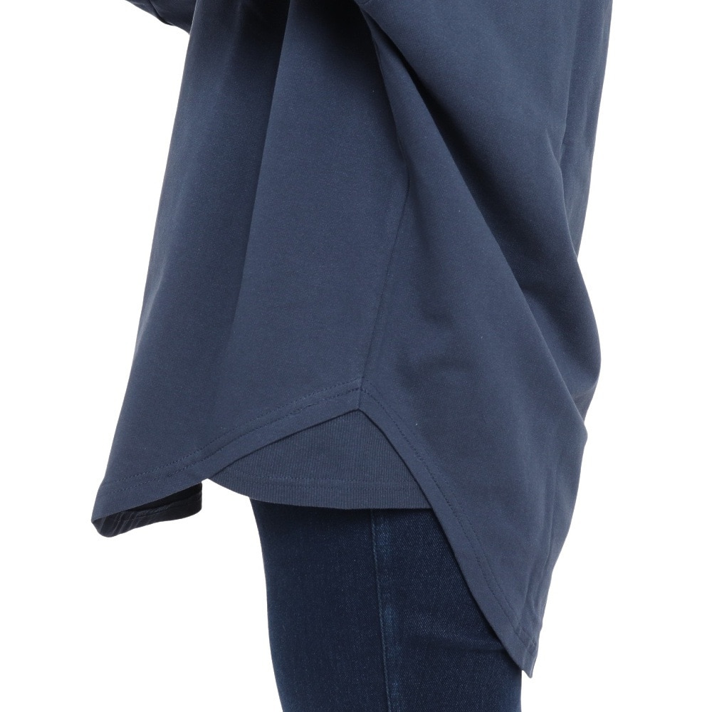 クリフメイヤー（KRIFF MAYER）（レディース）長袖Tシャツ ロンT アメカジビッグタフループTシャツ 2237812L-79:NAVY ネイビー 綿100