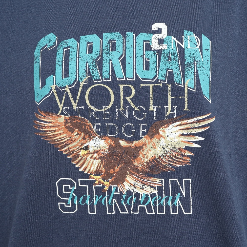 クリフメイヤー（KRIFF MAYER）（レディース）長袖Tシャツ ロンT アメカジビッグタフループTシャツ 2237812L-79:NAVY ネイビー 綿100