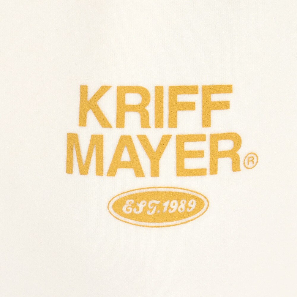 クリフメイヤー（KRIFF MAYER）（レディース）長袖Tシャツ ロンT もちのびクルーネック 2317817L-9:NATURAL アイボリー
