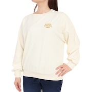 クリフメイヤー(KRIFF MAYER)(レディース)長袖Tシャツ ロンT もちのびクルーネック 2317817L-9:NATURAL アイボリー