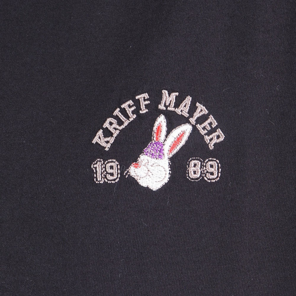 クリフメイヤー（KRIFF MAYER）（レディース）ロンT 長袖Tシャツ キャンプラビットロンT 2337821L-19:BLACK ブラック