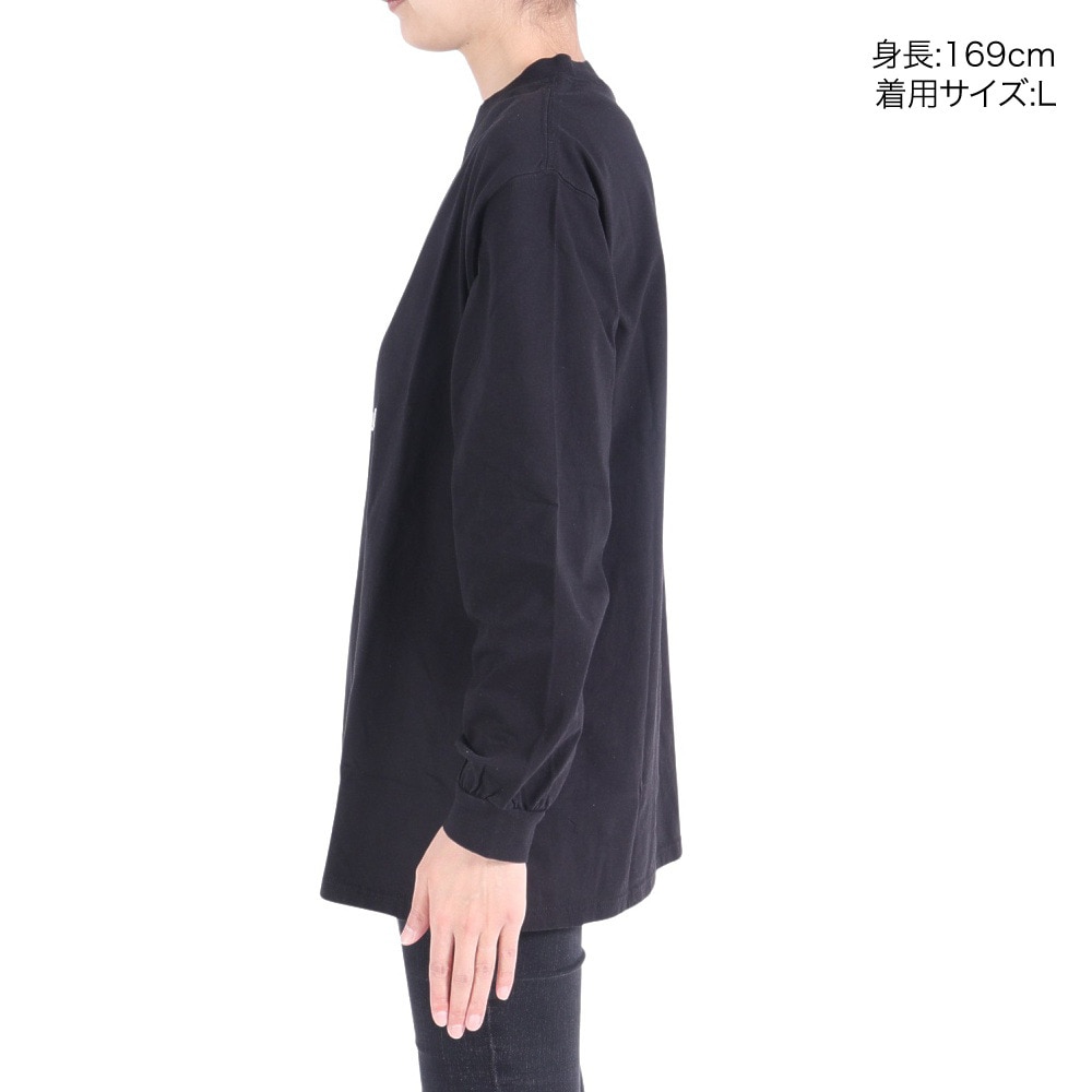 クリフメイヤー（KRIFF MAYER）（レディース）ロンT 長袖Tシャツ キャンプラビット チュニック 2337822L-19:BLACK ブラック