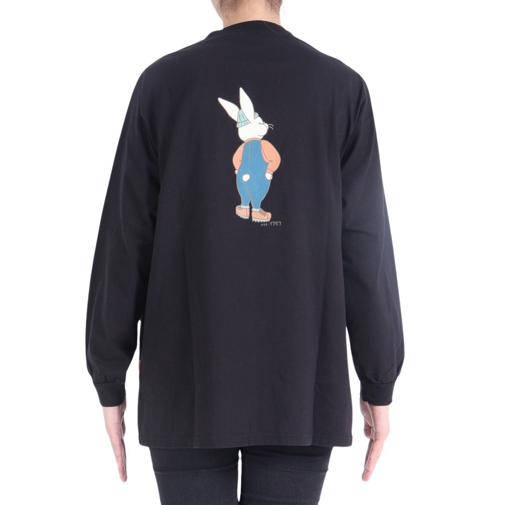 クリフメイヤー（KRIFF MAYER）（レディース）ロンT 長袖Tシャツ キャンプラビット チュニック 2337822L-19:BLACK ブラック