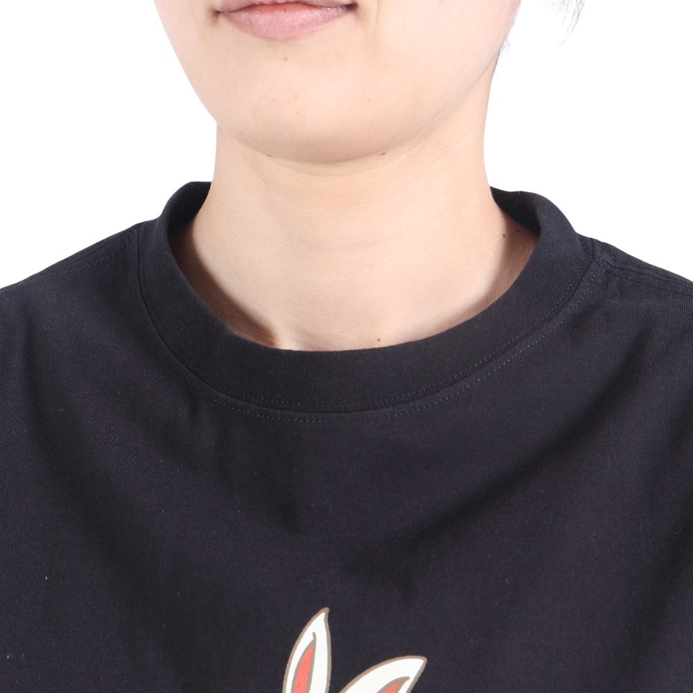 クリフメイヤー（KRIFF MAYER）（レディース）ロンT 長袖Tシャツ キャンプラビット チュニック 2337822L-19:BLACK ブラック