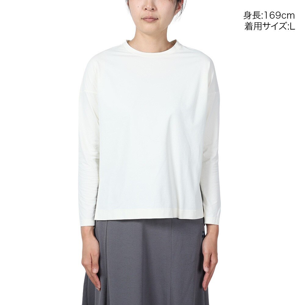 フットマーク（FOOTMARK）（レディース）長袖プルオーバーTシャツ 水陸両用 3100223-01