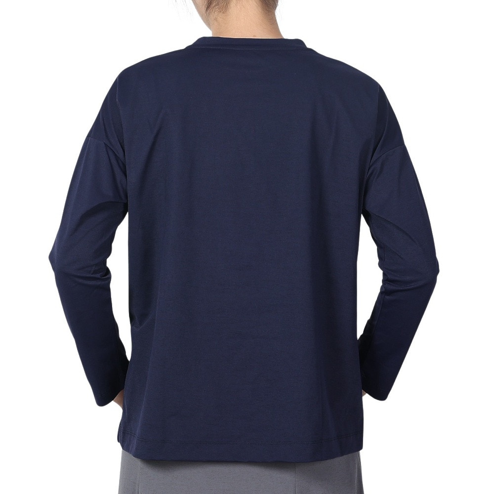 フットマーク（FOOTMARK）（レディース）長袖プルオーバーTシャツ 水陸両用 3100223-19 速乾