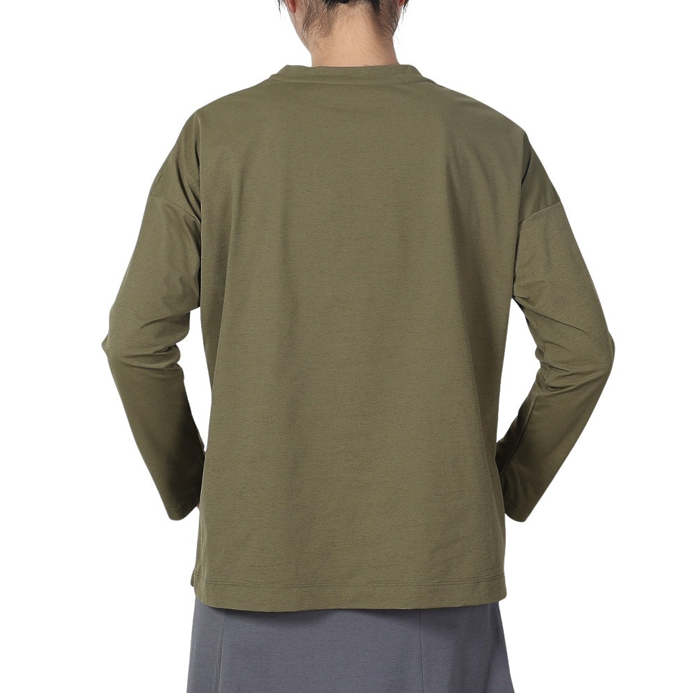 フットマーク（FOOTMARK）（レディース）長袖プルオーバーTシャツ 水陸両用 3100223-600 速乾