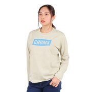 チャムス（CHUMS）（レディース）ロゴロングスリーブTシャツ CH11-2273-G075
