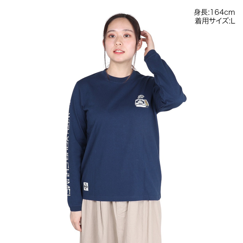 チャムス（CHUMS）（レディース）アンチバグセーフティマッチロングスリーブTシャツ CH11-2381-N001