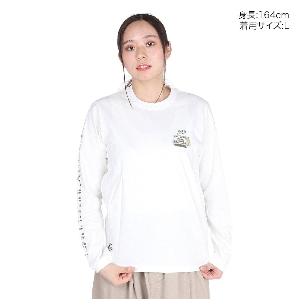 チャムス（CHUMS）（レディース）アンチバグセーフティマッチロングスリーブTシャツ CH11-2381-W001