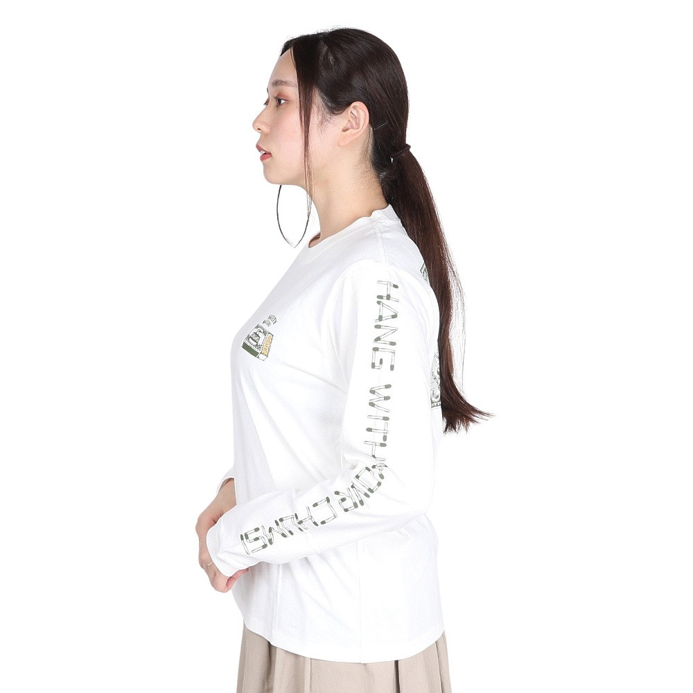 チャムス（CHUMS）（レディース）アンチバグセーフティマッチロングスリーブTシャツ CH11-2381-W001