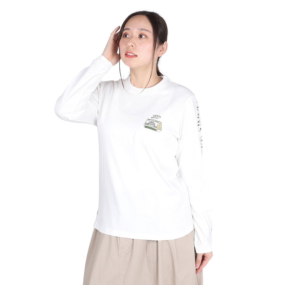 チャムス（CHUMS）（レディース）アンチバグセーフティマッチロングスリーブTシャツ CH11-2381-W001