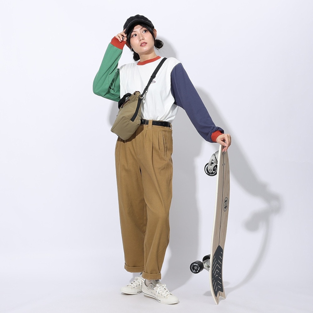 クリフメイヤー（KRIFF MAYER）（レディース）ロゴプリントロンT 長袖Tシャツ 2417828L 90 MULTI-COL