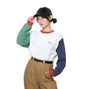 (レディース)ロゴプリントロンT 長袖Tシャツ 2417828L