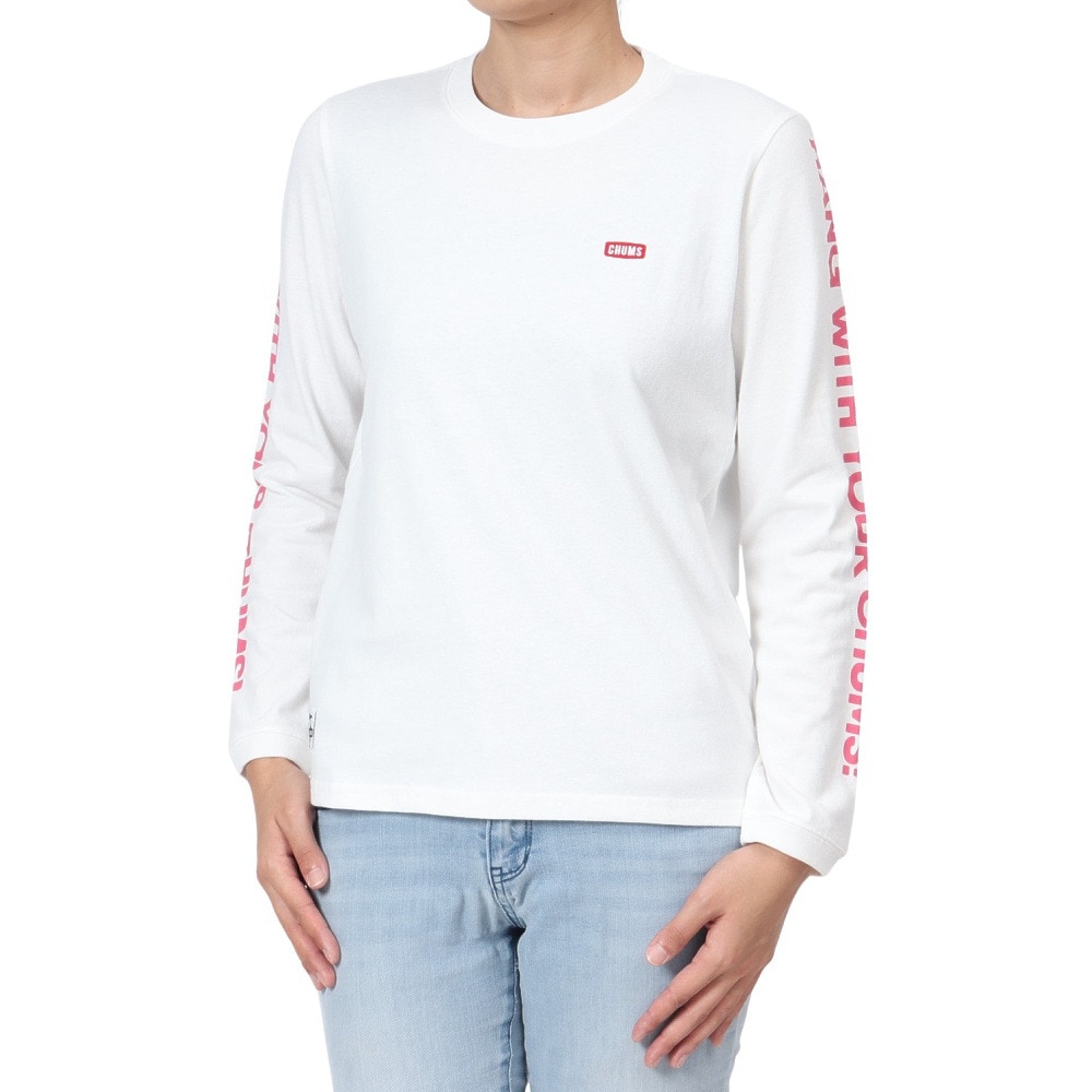 チャムス（CHUMS）（レディース）HWYC Glow 長袖Tシャツ CH11-2477-W104